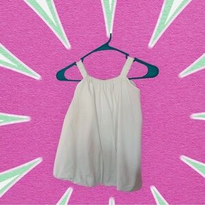 3/$13 NWOT-White Balloon little girls dress w/ large bow detail in the back.